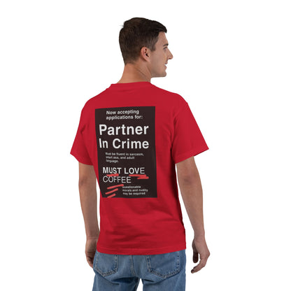 Partner In Crime Men's Short-Sleeve Crewneck Tee