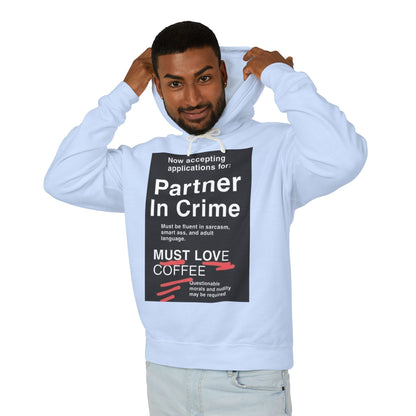 Partner In Crime Unisex Lightweight Hoodie