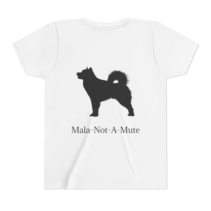 Mala-Not-A-Mute Youth Unisex Short Sleeve Crewneck Tee