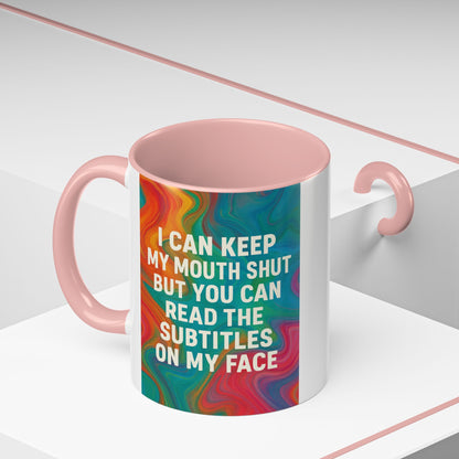 Subtitles 2-Tone Coffee Mug