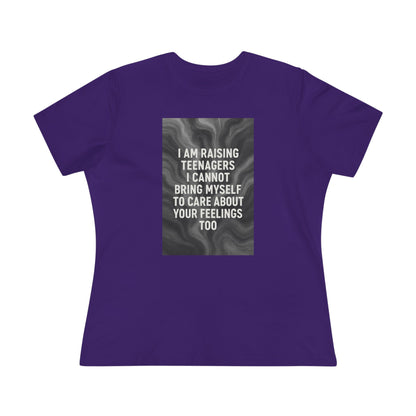 Raising Teenagers Women's Short Sleeve Crewneck Tee