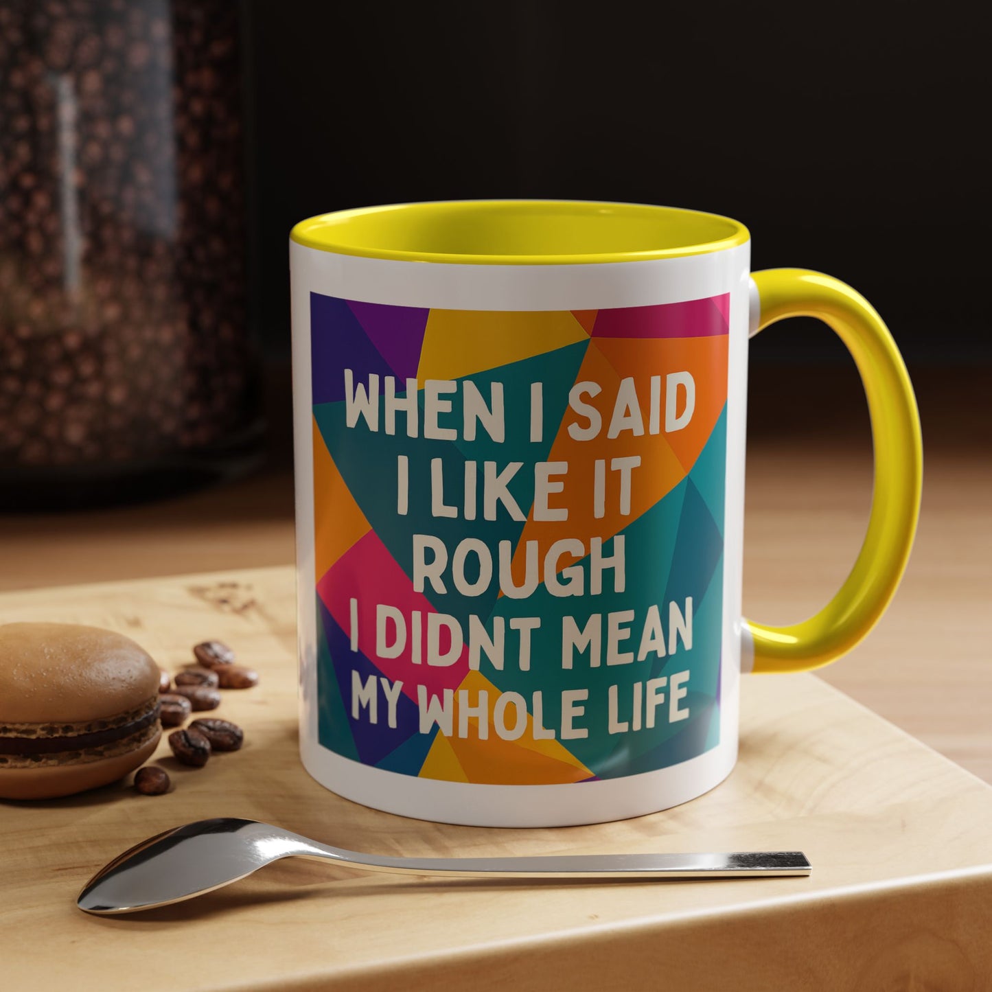 Like It Rough 2-Tone Coffee Mug