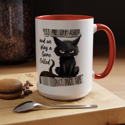 Duct, Duct, Tape 2-Tone Coffee Mug