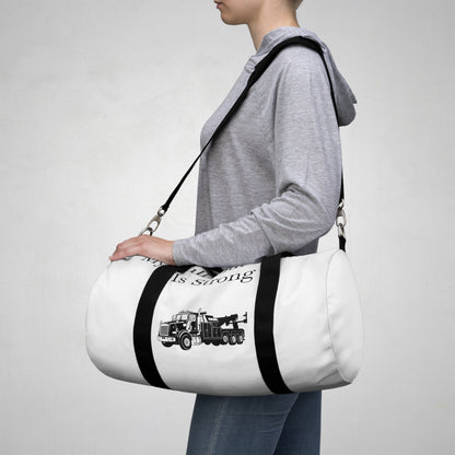 Pull Out Heavy Tow Truck Duffel Bag