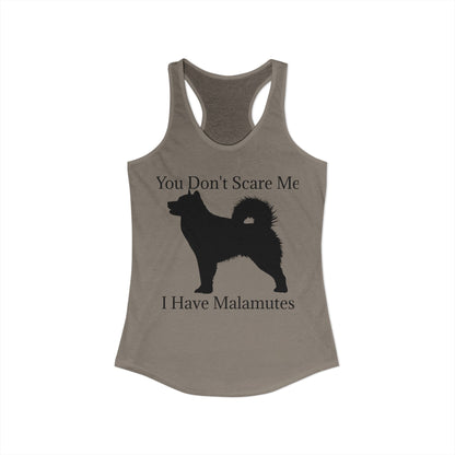 You Don't Scare Me Women's Racerback Tank