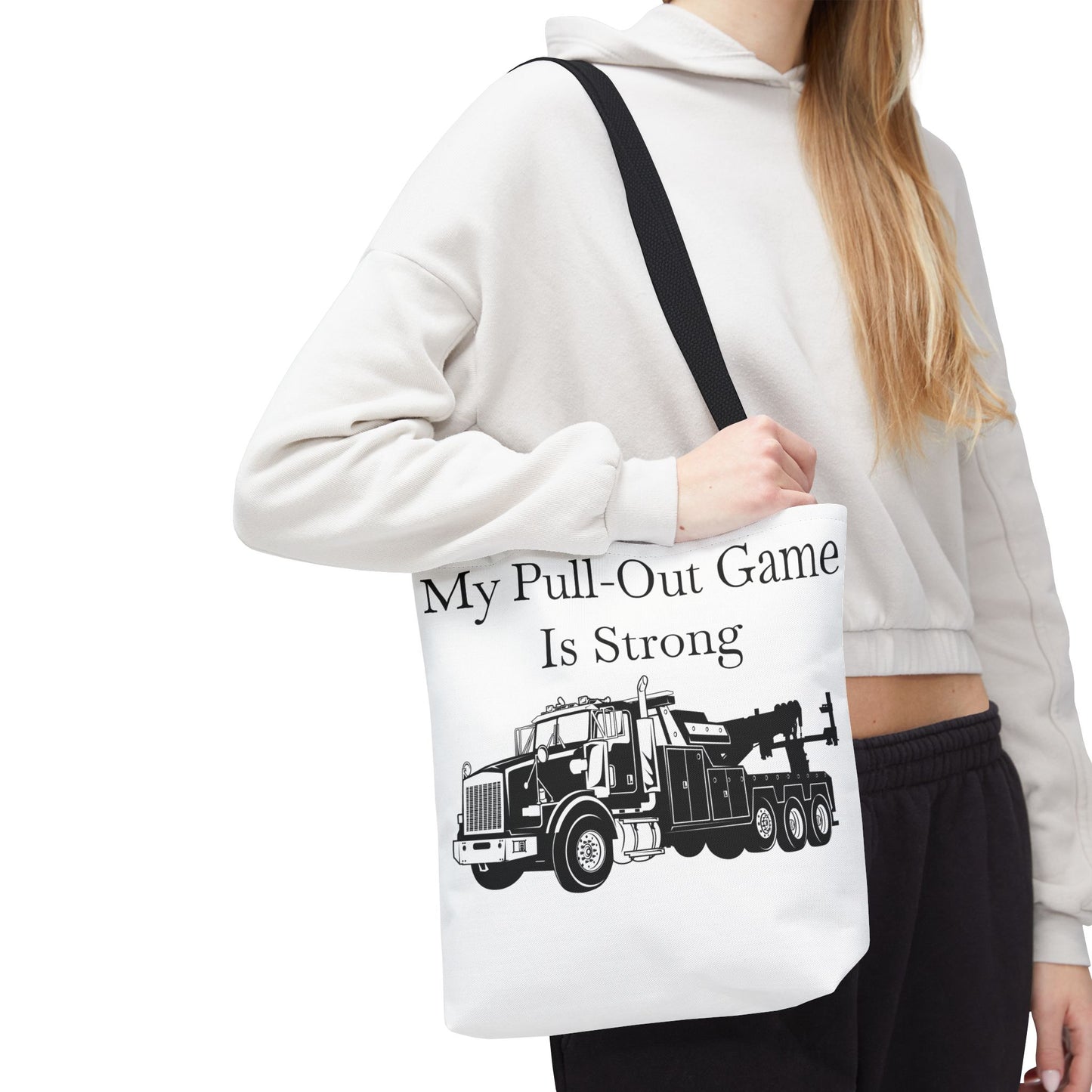 Pull Out Heavy Tow Truck Tote Bag