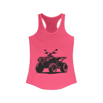 Off The Beaten Path Quad Women's Racerback Tank