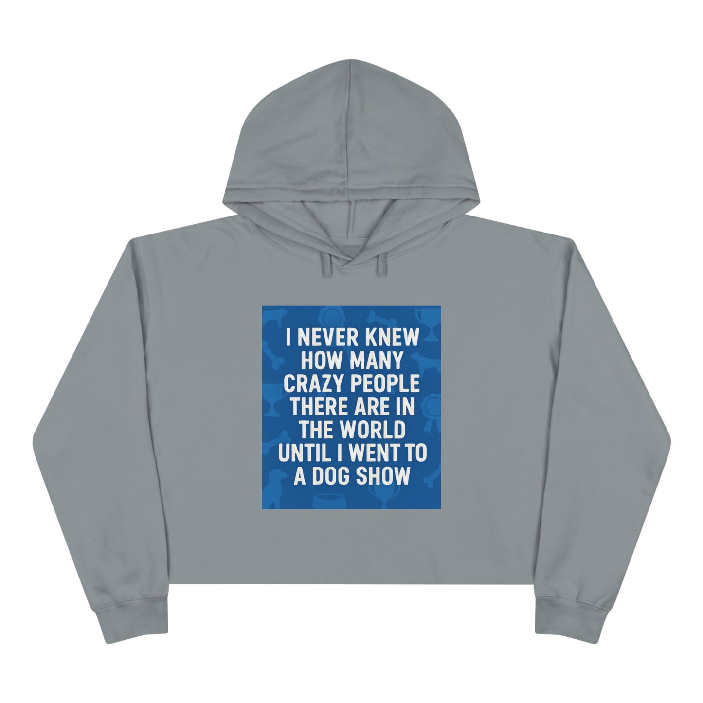 Never Knew Women's Crop Hoodie