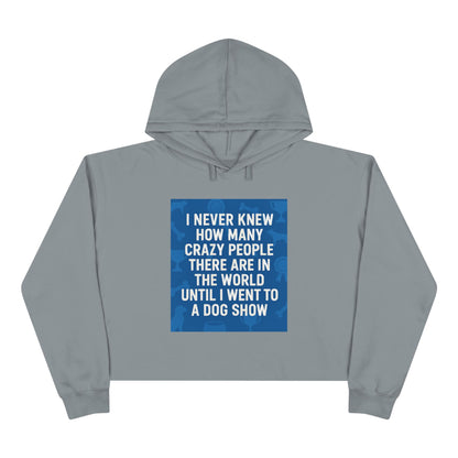 Never Knew Women's Crop Hoodie