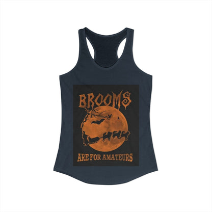 Brooms Are For Amateurs Women's Racerback Tank