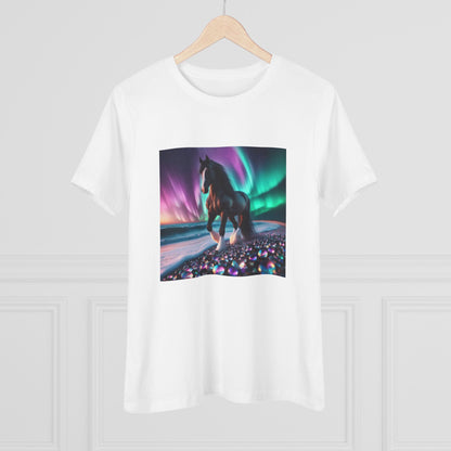 Midnight Magic Women's Short Sleeve Crewneck Tee