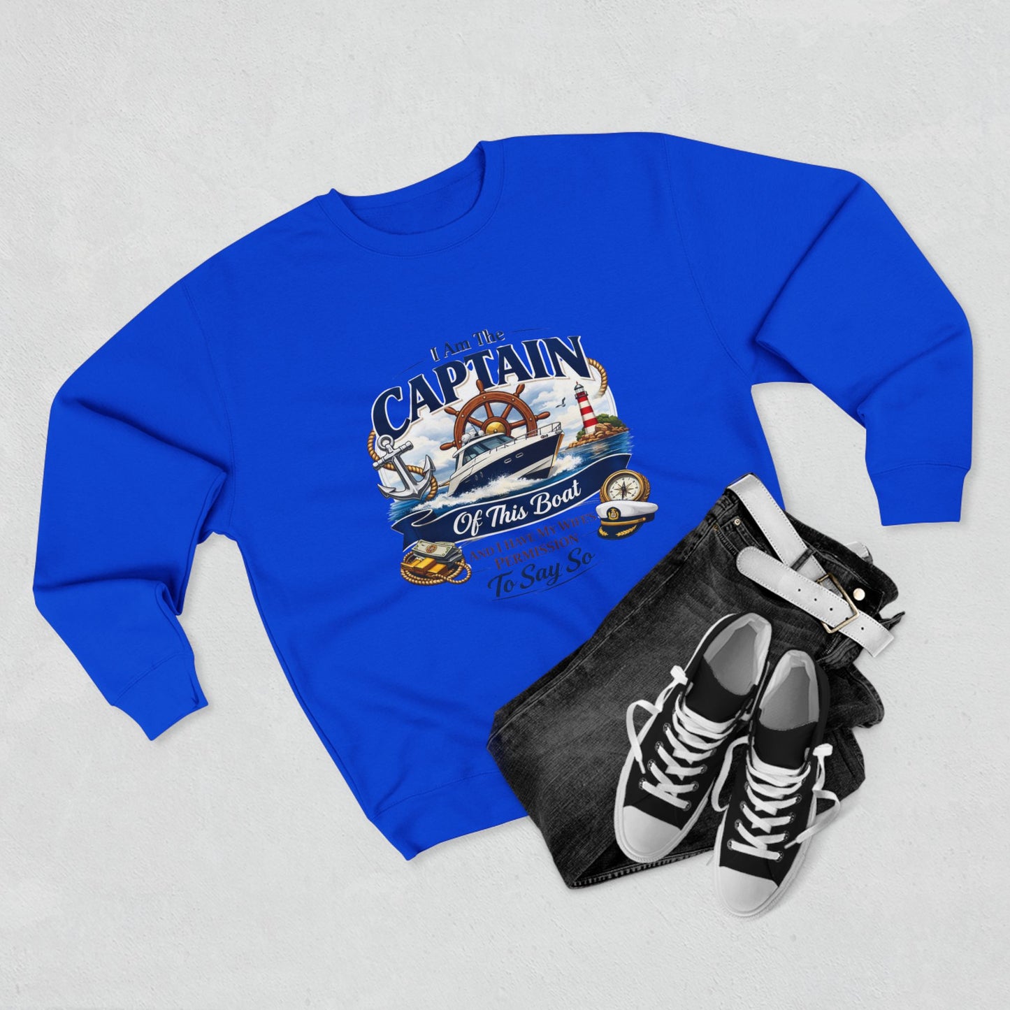 Captain Unisex Crewneck Sweatshirt