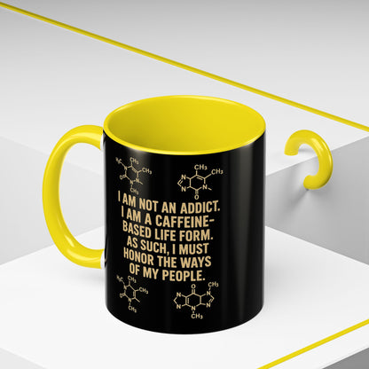 Not An Addict 2-Tone Coffee Mug