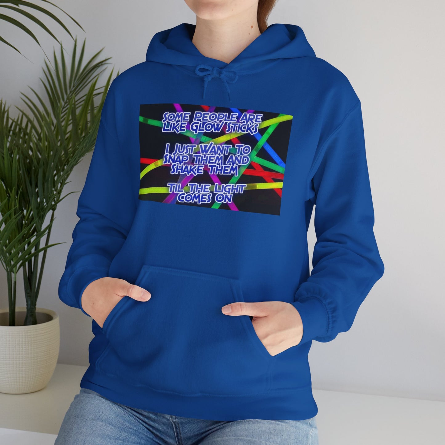 Glow Sticks Unisex Hoodie