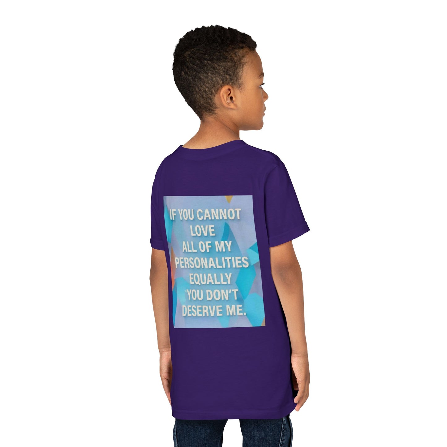 All Of My Personalities Youth Unisex Short Sleeve Crewneck Tee