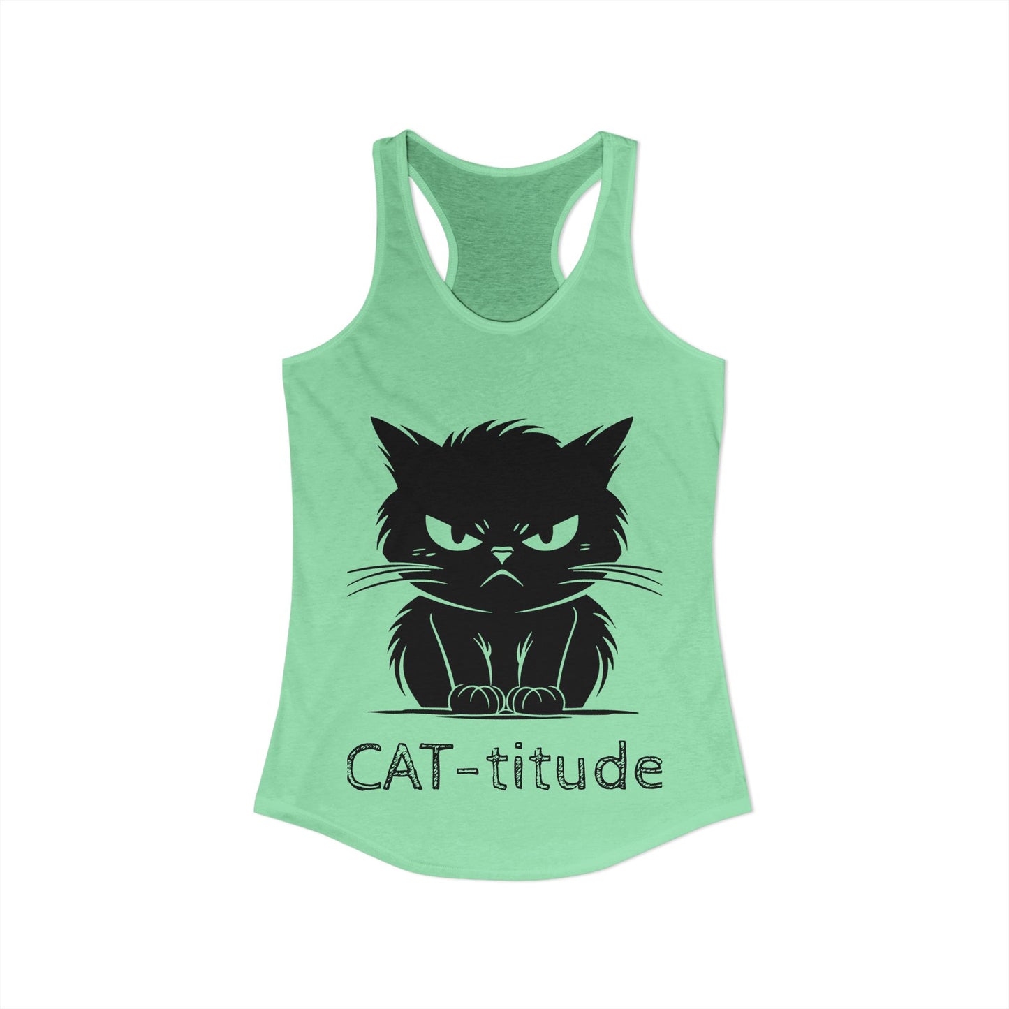 CAT-titude Women's Racerback Tank