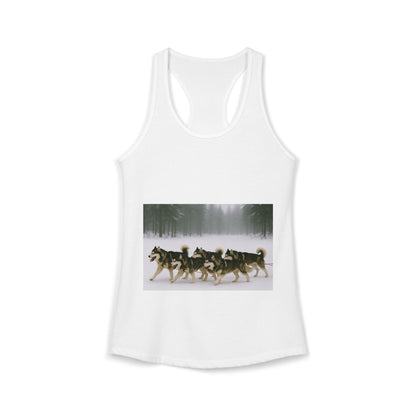 Mush On Women's Racerback Tank