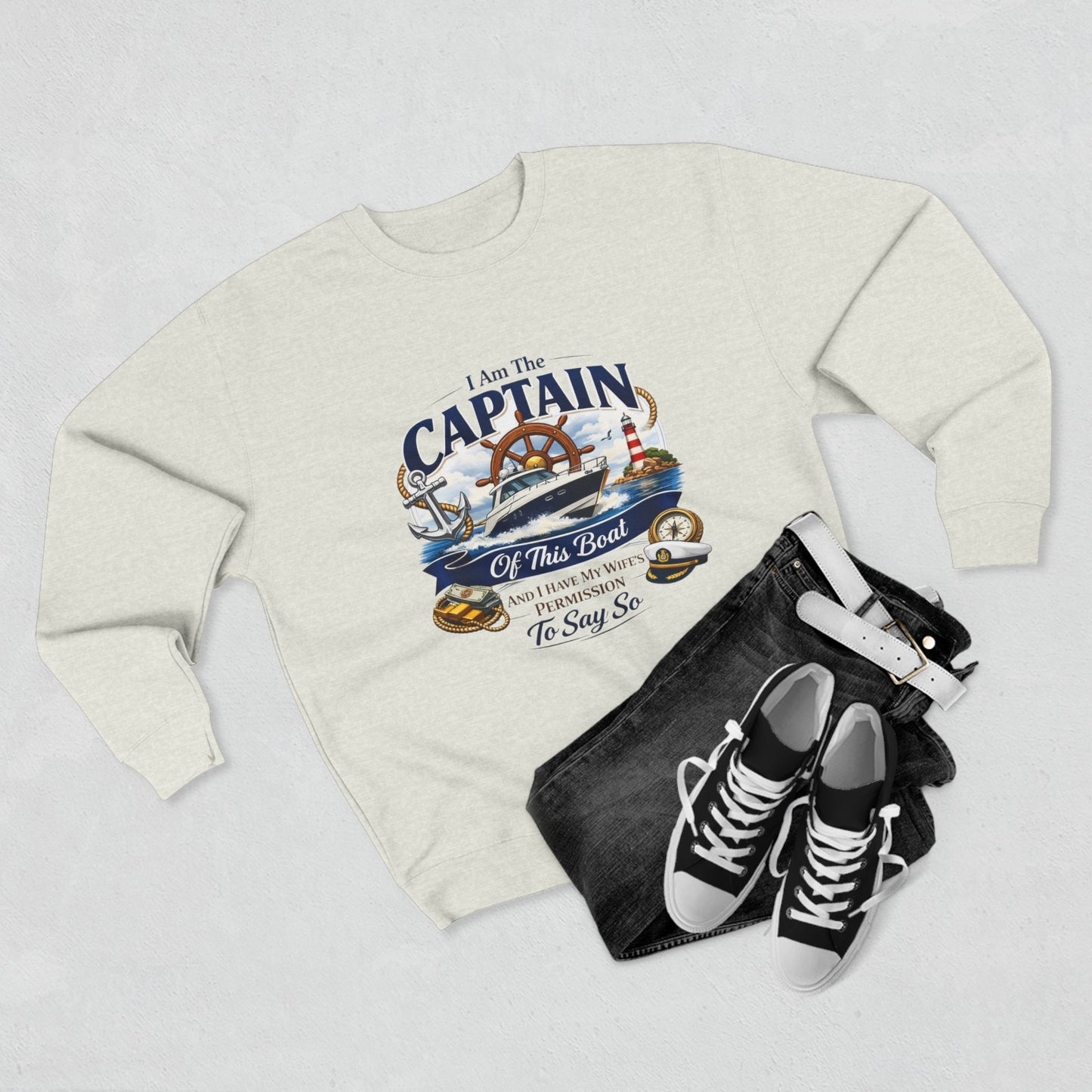 Captain Unisex Crewneck Sweatshirt