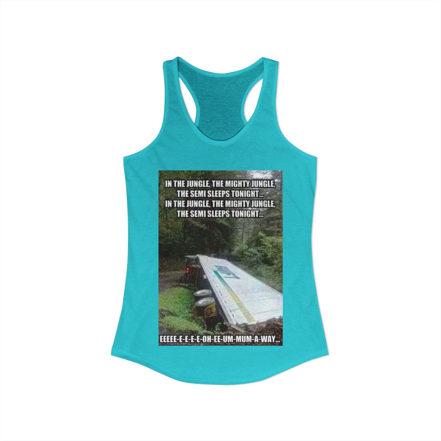 Semi Sleeps Women's Racerback Tank