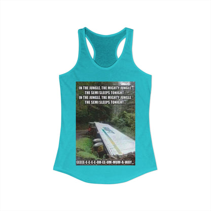 Semi Sleeps Women's Racerback Tank