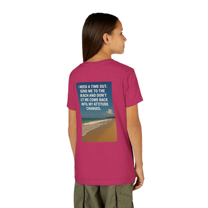 Time Out Youth Unisex Short Sleeve Crewneck Tee