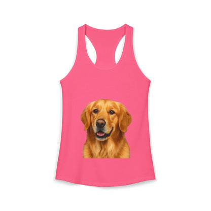 Golden Head Women's Racerback Tank
