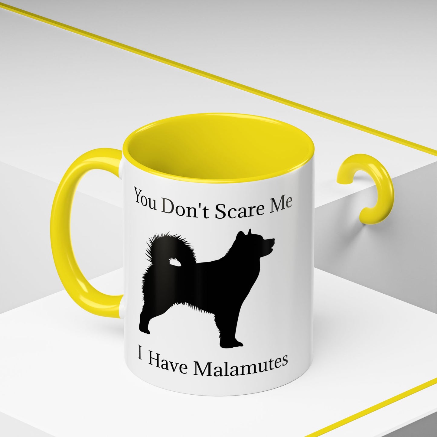You Don't Scare Me 2-Tone Coffee Mug
