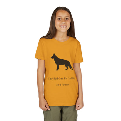 Bad Guy Youth Unisex Short Sleeve Crewneck Tee