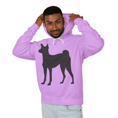 Basenji Silhouette Unisex Lightweight Hoodie
