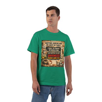 Unhinged Family Men's Short-Sleeve Crewneck Tee
