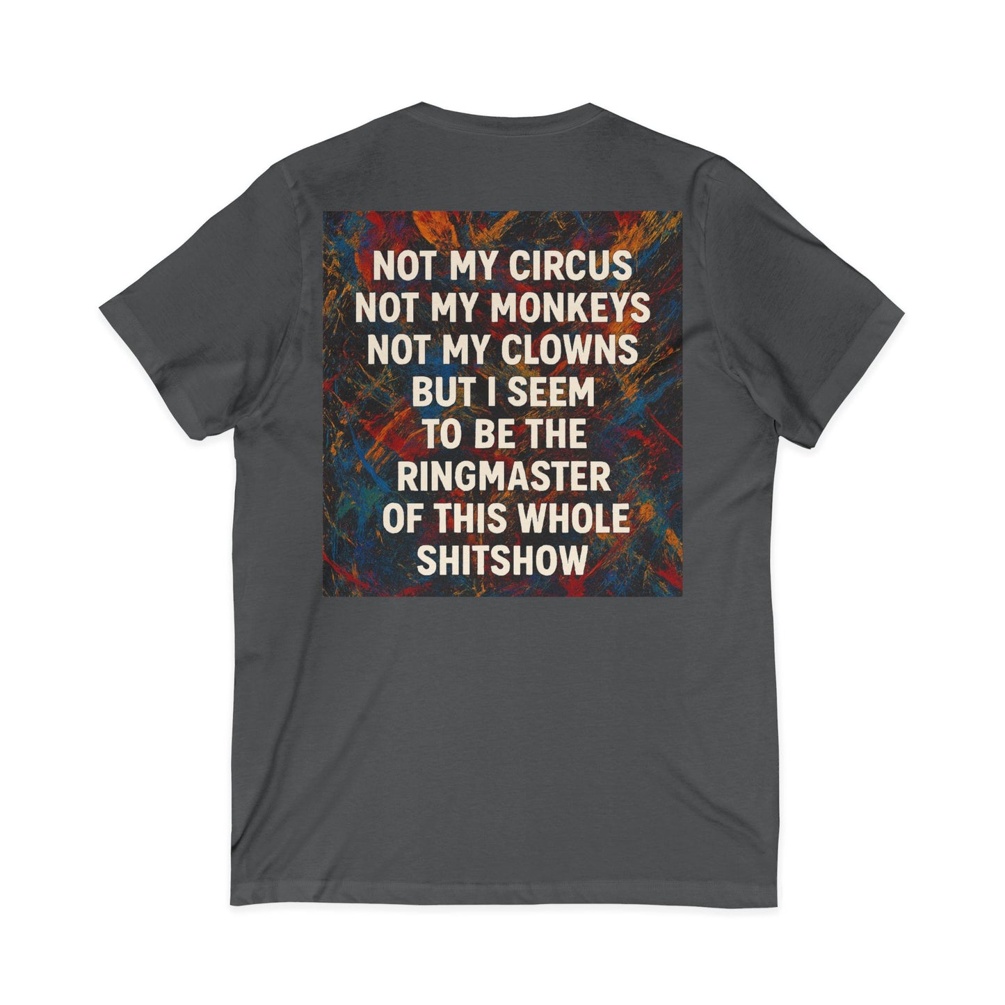 Ringmaster Unisex Short Sleeve V-Neck Tee