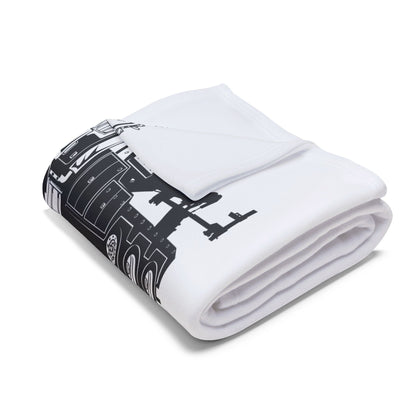 Size Does Matter Arctic Fleece Blanket