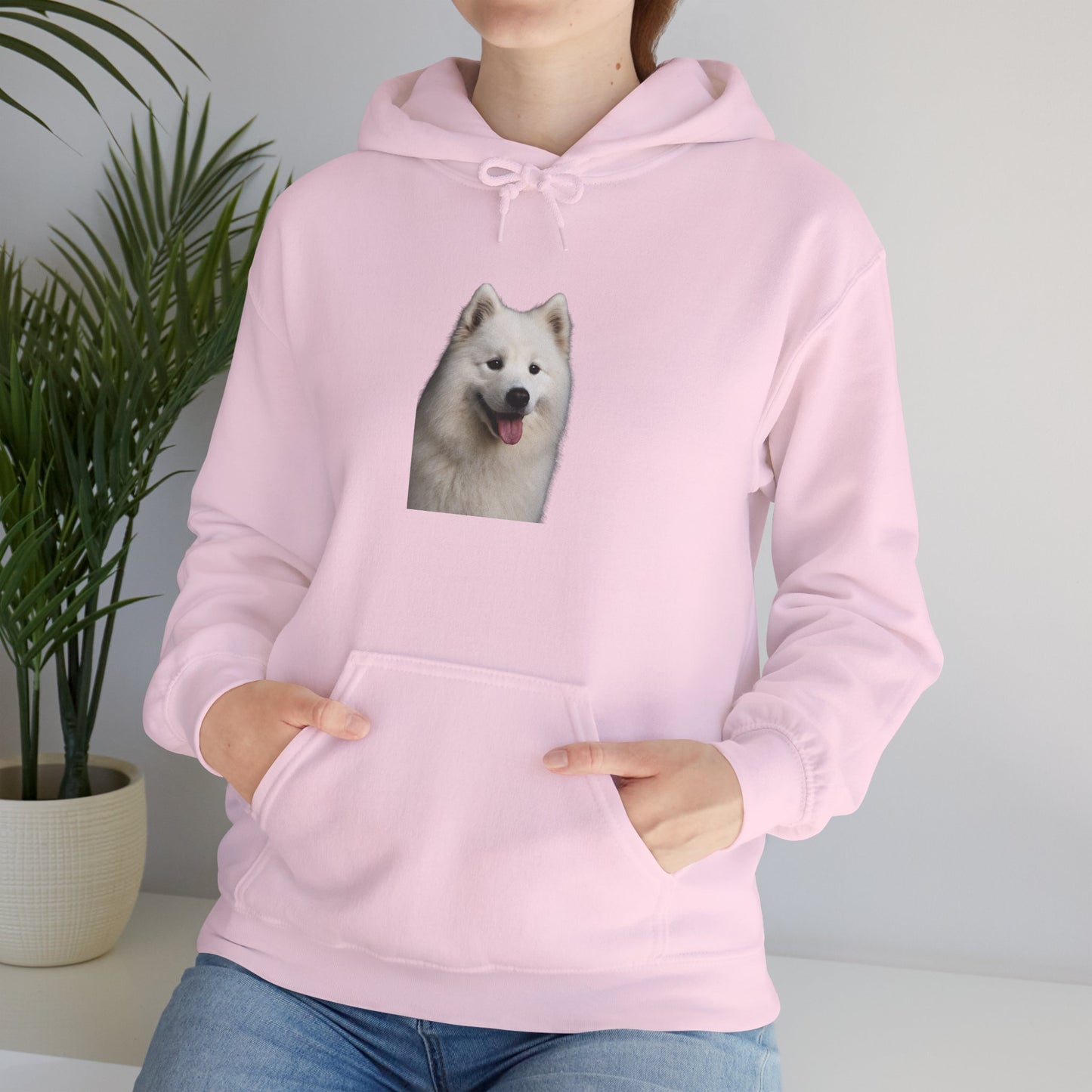 Samoyed Head Unisex Hoodie