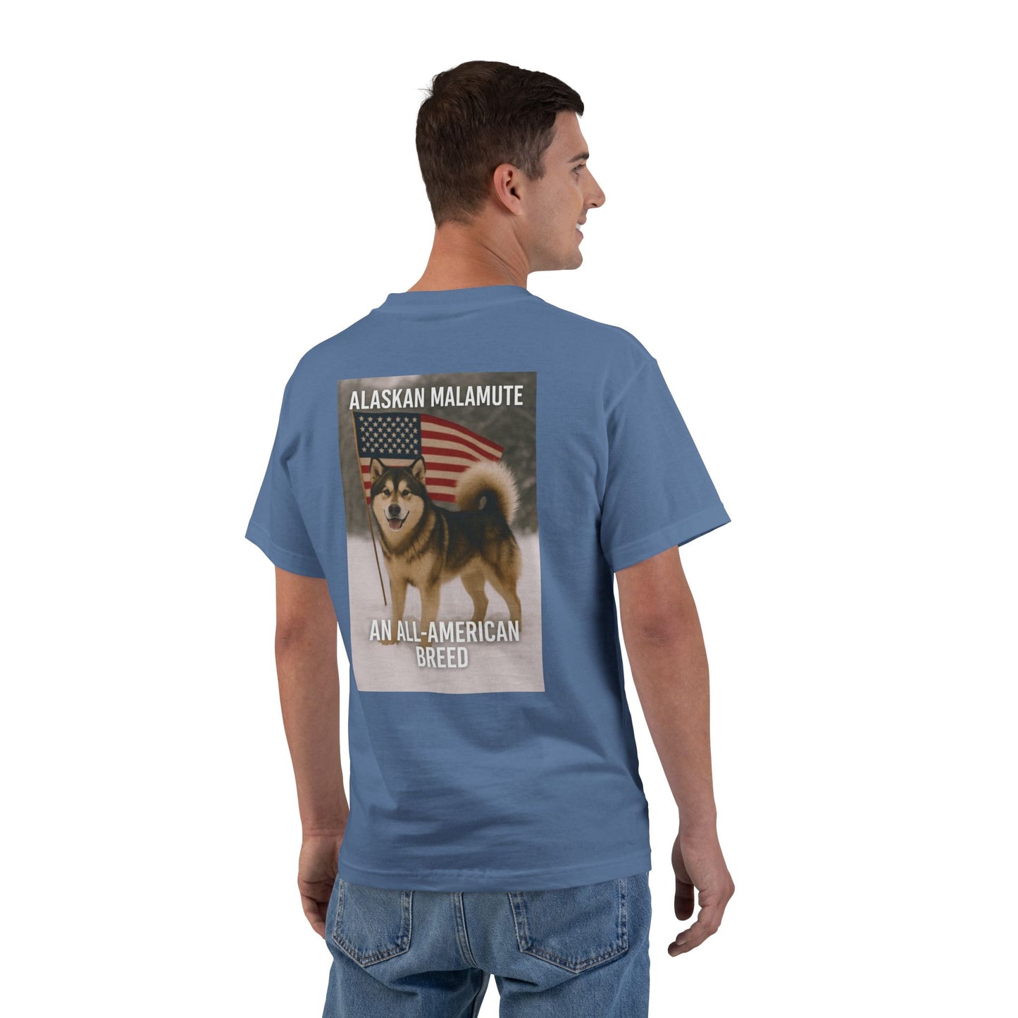 All-American Breed Men's Short-Sleeve Crewneck Tee