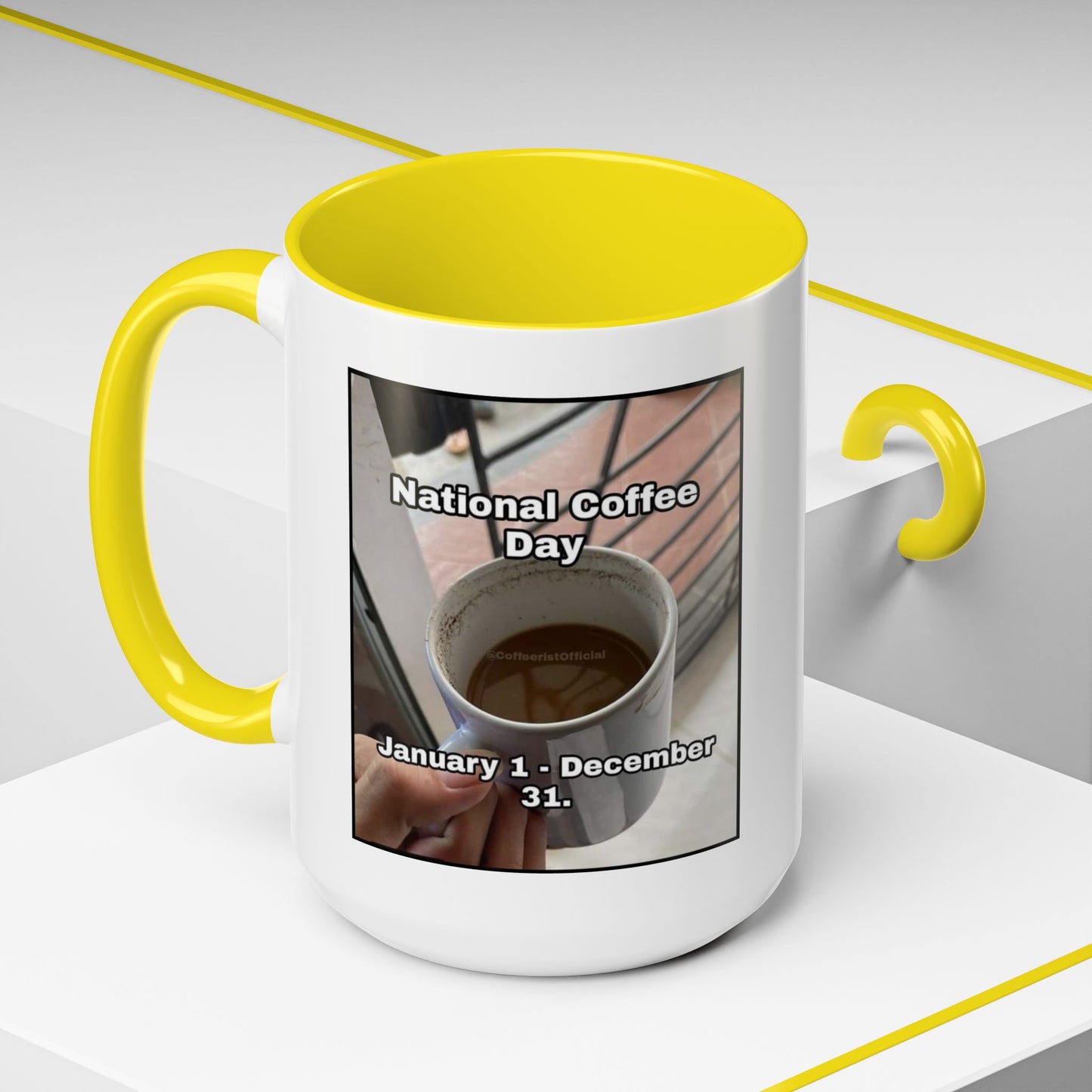 National Coffee Day 2-Tone Coffee Mug