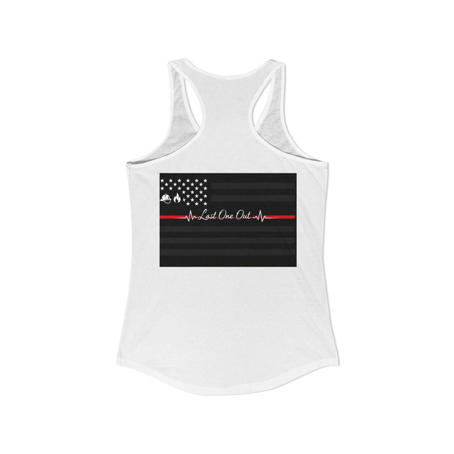Thin Red Line Women's Racerback Tank