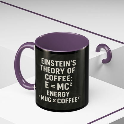 Einstein's Theory Of Coffee 2-Tone Coffee Mug