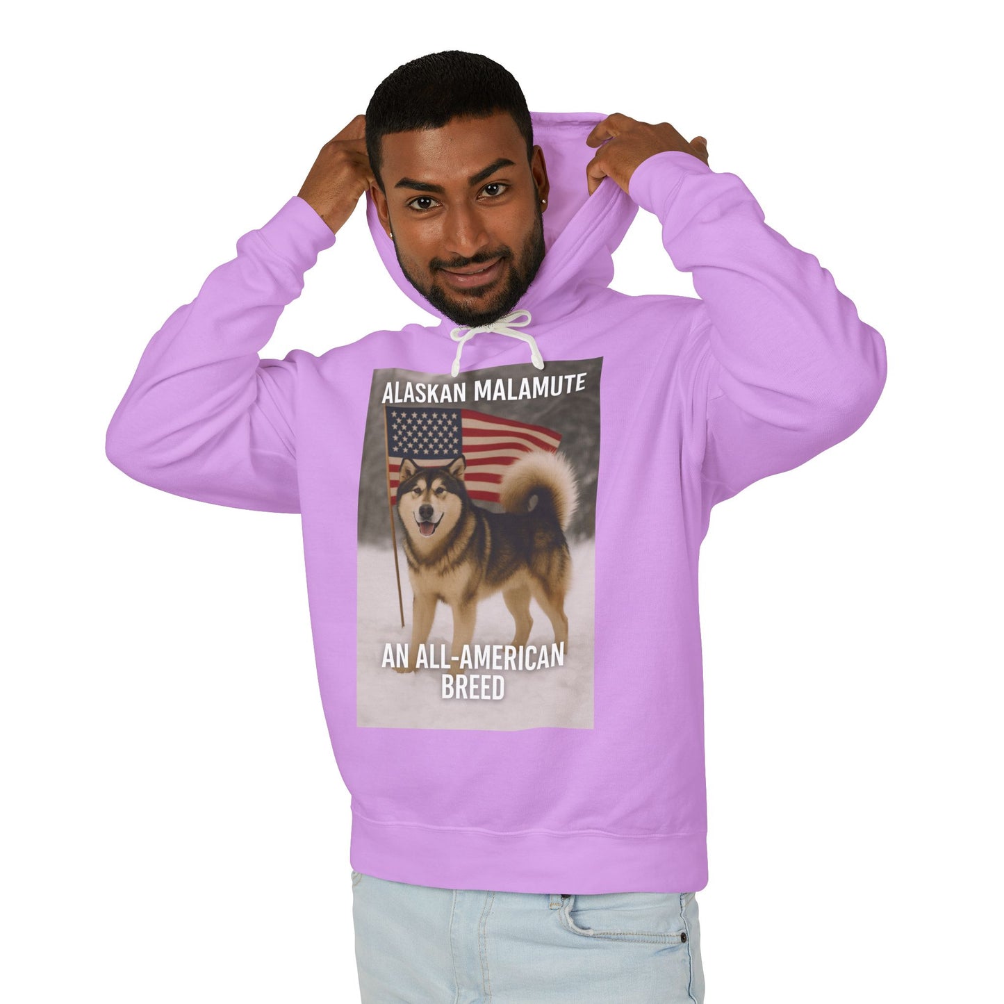 All-American Breed Unisex Lightweight Hoodie