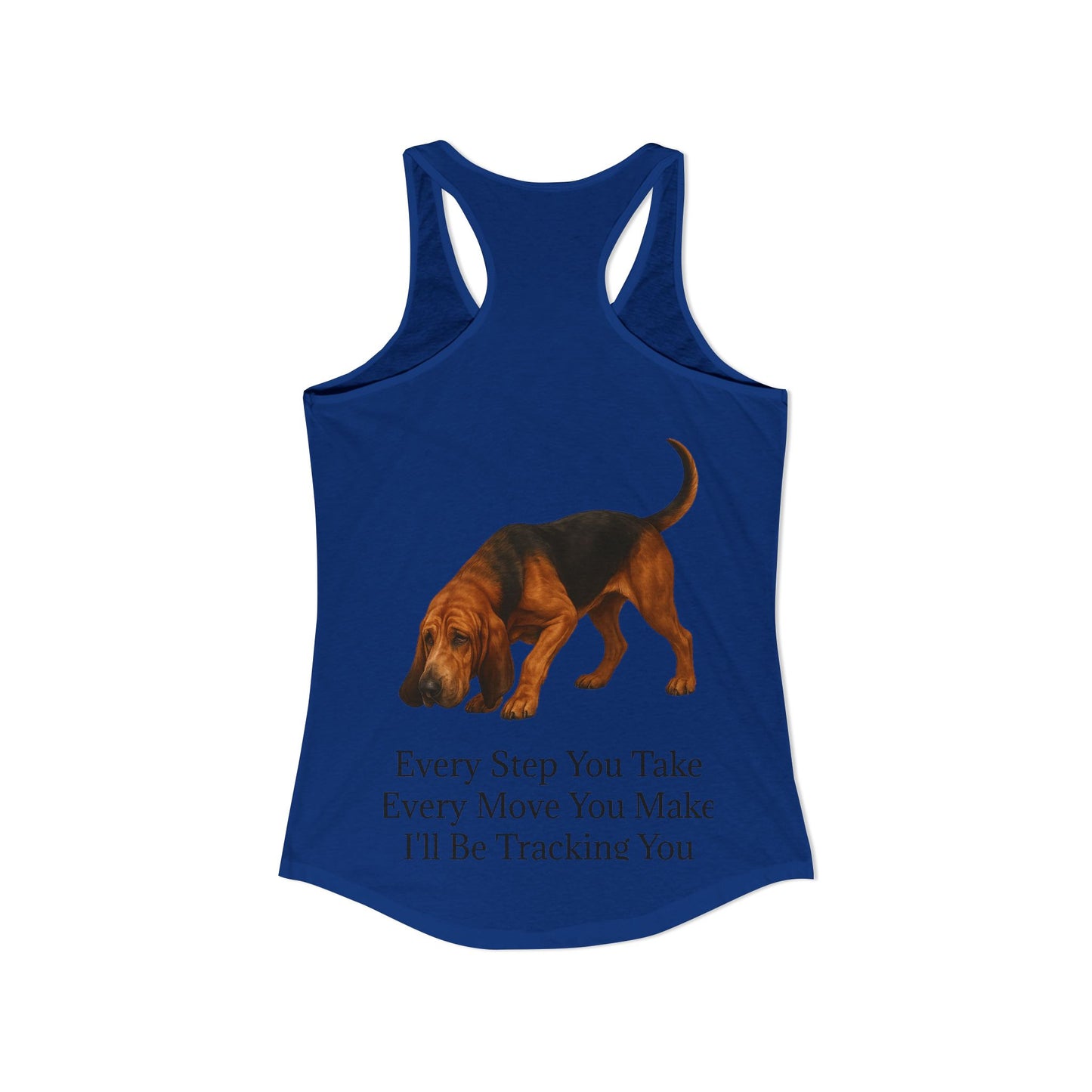 Tracking You Women's Racerback Tank