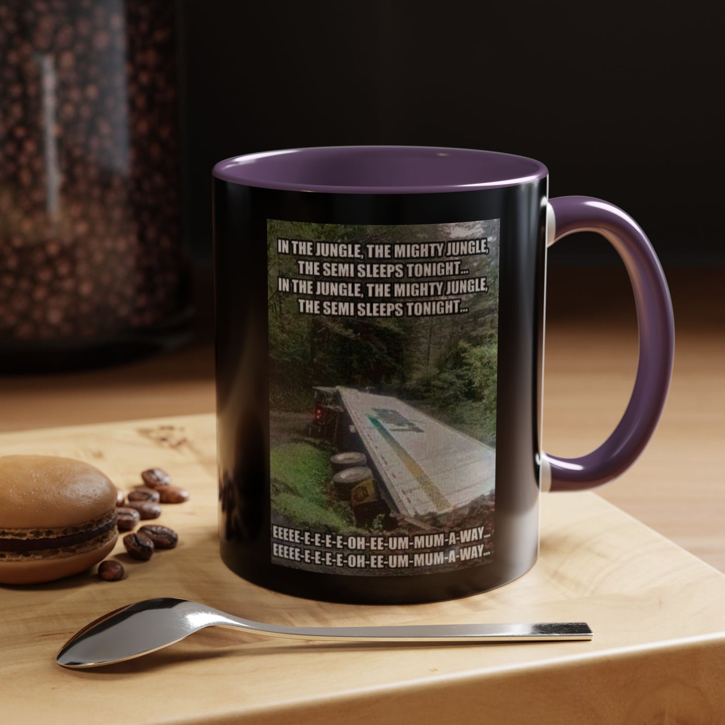 Semi Sleeps 2-Tone Coffee Mug