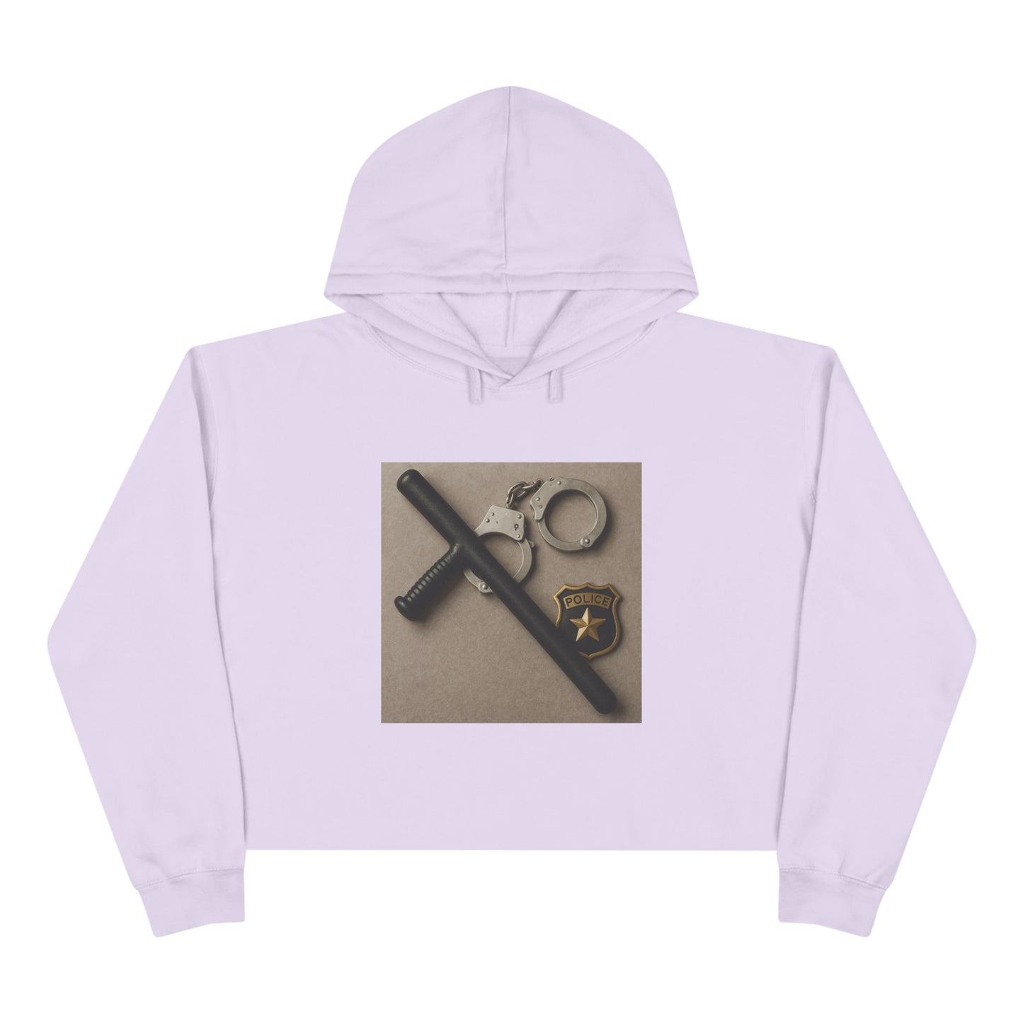 Law Enforcement Appreciation Women's Crop Hoodie