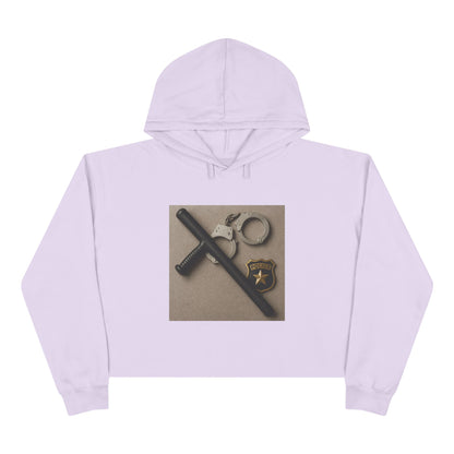 Law Enforcement Appreciation Women's Crop Hoodie