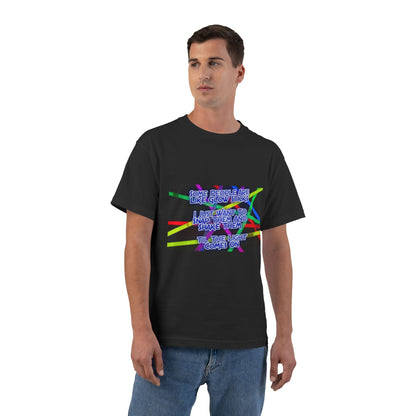 Glow Sticks Men's Short-Sleeve Crewneck Tee