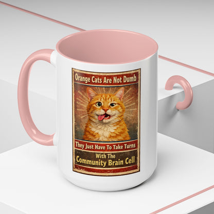 Community Brain Cell 2-Tone Coffee Mug