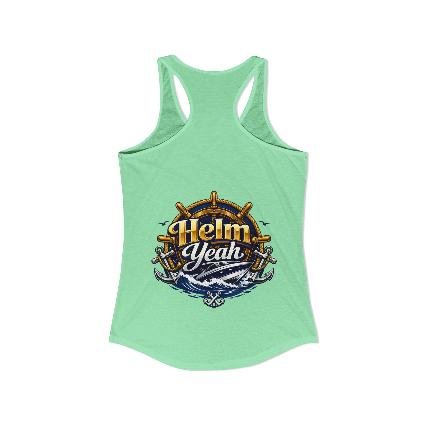Helm Yeah Women's Racerback Tank