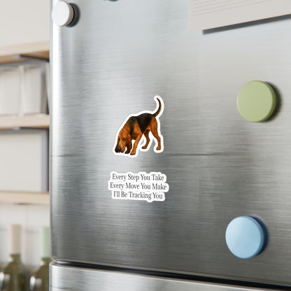 Tracking You Vinyl Decal