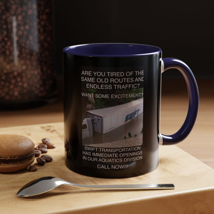 Swift Aquatics 2-Tone Coffee Mug