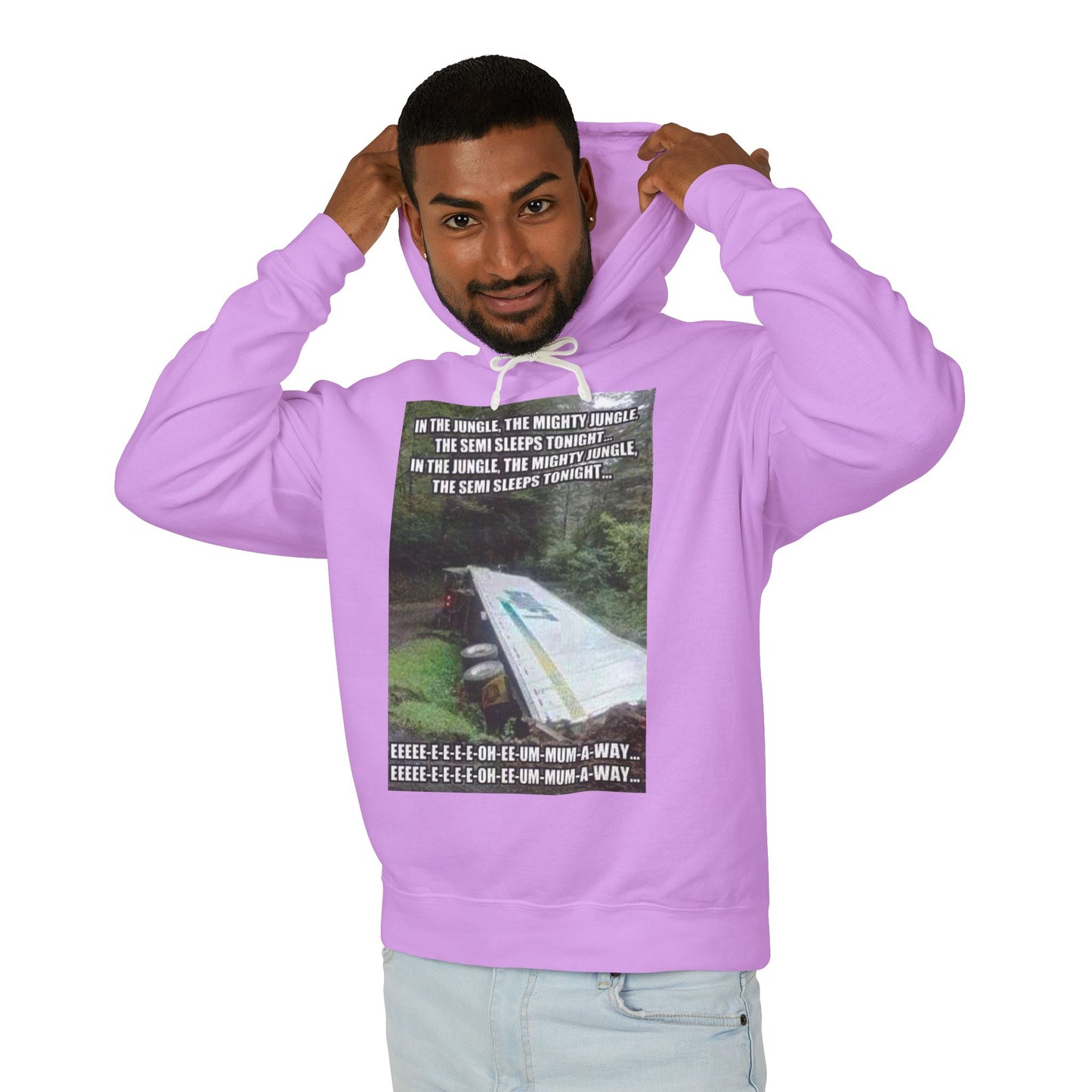 Semi Sleeps Unisex Lightweight Hoodie