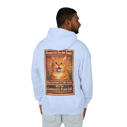 Community Brain Cell Unisex Lightweight Hoodie