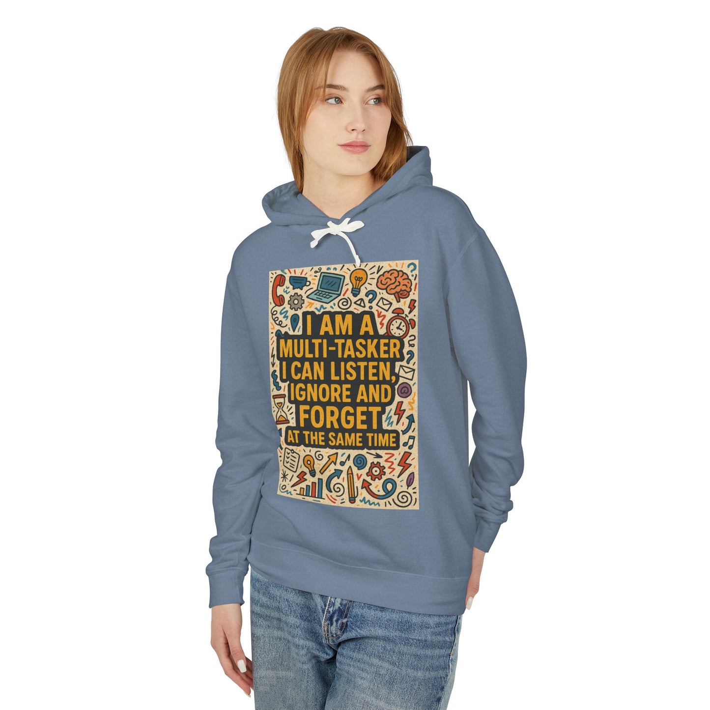Multi-Tasker Unisex Lightweight Hoodie